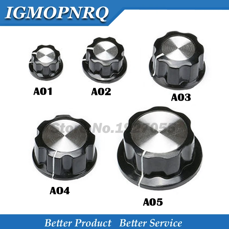 MF-A01 MF-A02 MF-A03 MF-A04 MF-A05 Pokrętło potencjometru WH118/WX050 Przełącznik obrotowy elektroniczny 6mm