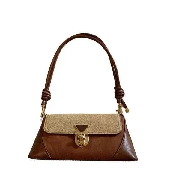 

2025 Designer Baguette Bag – Chic Shoulder-to-Crossbody Mini Satchel for Women
