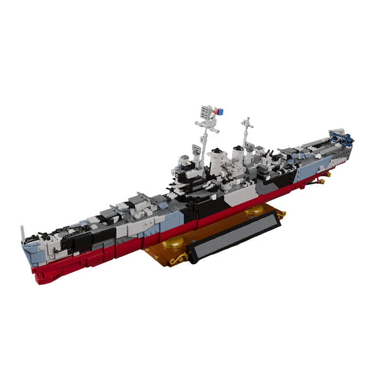 Measure 31 Light Cruiser Model MOC Building Bricks War Equipment Modular Technology Gifts Holiday Assemble Children Toys Suit