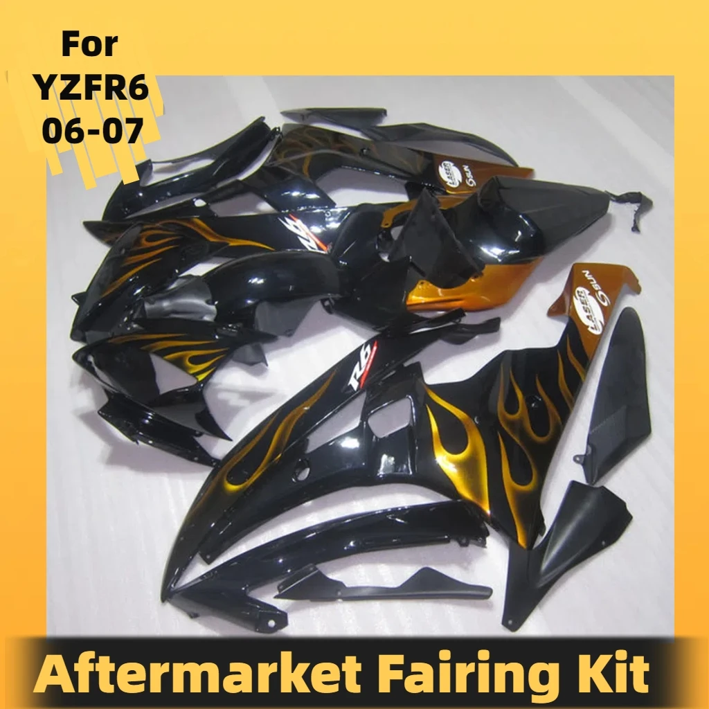 YZF R 6 06 07 Cool Fairings for Yamaha YZF R6 2006 2007 Motorcycle Racing Customized ABS Plastic High Quality Fairing Kit