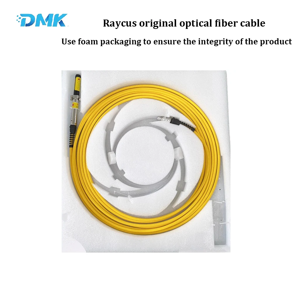 DMK Optical Signal Cable 20 Meters 50um  Fiber Laser Patch Cord 10M For Raycus laser source