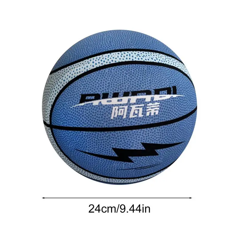 Pallone da basket in schiuma per pratica Indoor palla in schiuma per pratica Indoor altamente elastica pallacanestro senza sirena per l'allenamento a casa