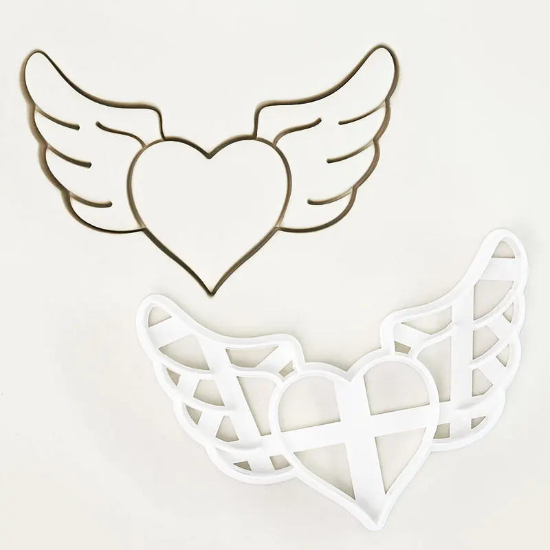 4 Pcs Cartoon Teddy Bear Cookie Cutter Love Letter Heart Shape Baking Tools for Valentine's Day, Wedding, Mother's Day - view 6
