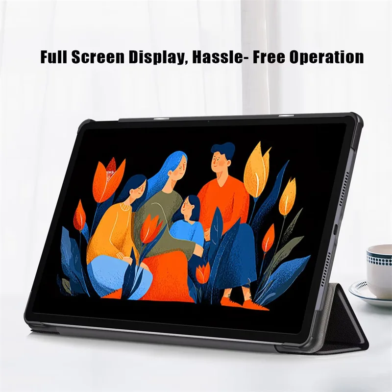 Dreifach Faltbare Hülle für Lenovo Xiaoxin Pad 12,1 Zoll mit Auto-Wach-/Schlaf-Funktion Stoßfeste Abdeckung – Detail 4