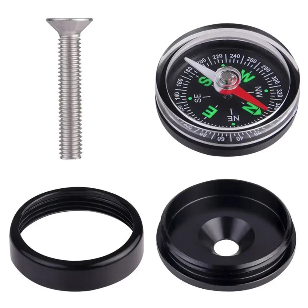 Bike Headset Stem Top Cap Cover With Compasse Captain Logo 30/35mm MTB Commuter Road Bike Replacement Part Accessories