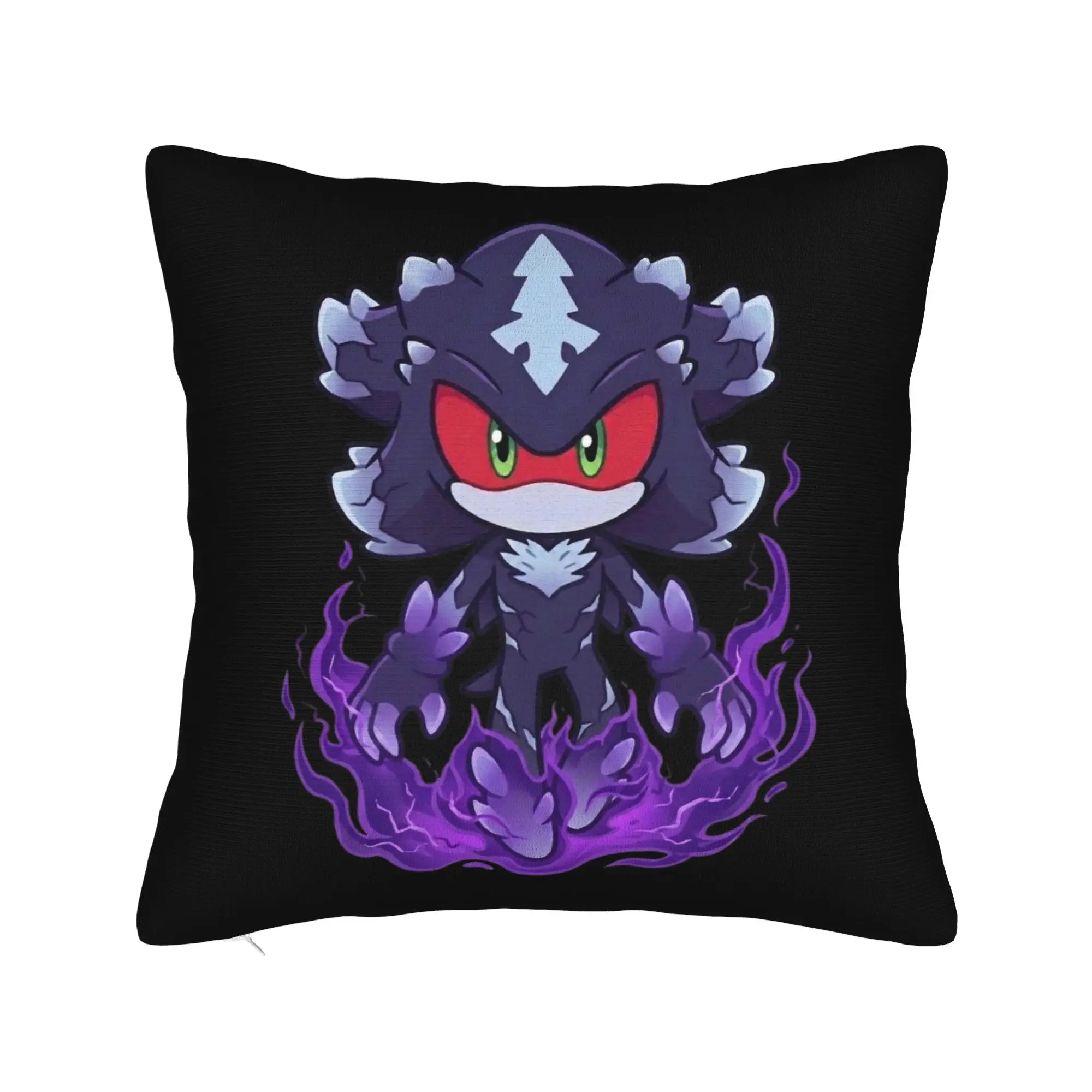 Shadow The Hedgehogs Pillowcase Soft Cushion Cover Gift Cartoon Pillow Case Cover Seater Zippered
