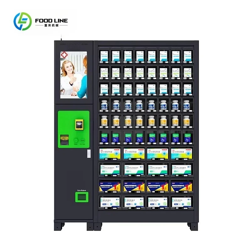 آلات بيع الخزانة الذكية كومبو الاستخدام آلة بيع موزع