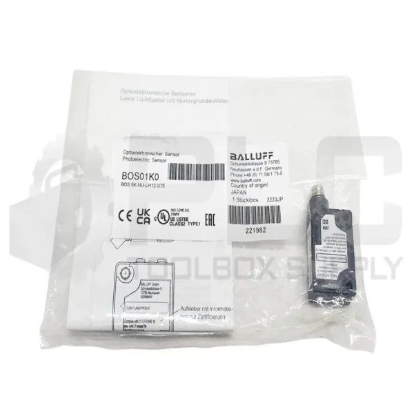 

2026 Sealed Bos01k0 Photoelectric Sensor 10-30vdc Bos 5k-nu-lh12-s75 Brand New Original Spot Plc