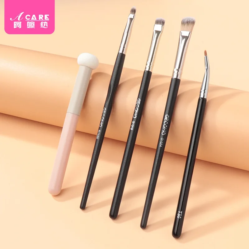 DX01/Concealer brushB1PQ0-Gemakkelijk te gebruiken/Make-upborstel Sponshoes Donkere kringen Platte kopborstel Oogschaduwborstel Lip Draagbaar