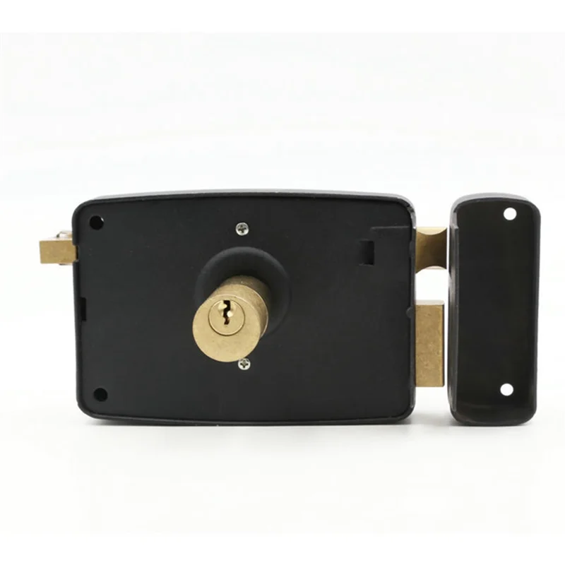 

ABKP-For Bedroom Wood Door Lock Solid Brass Mortise Mechanism-Vintage Lock 540, Ox-Head Design, Home Security