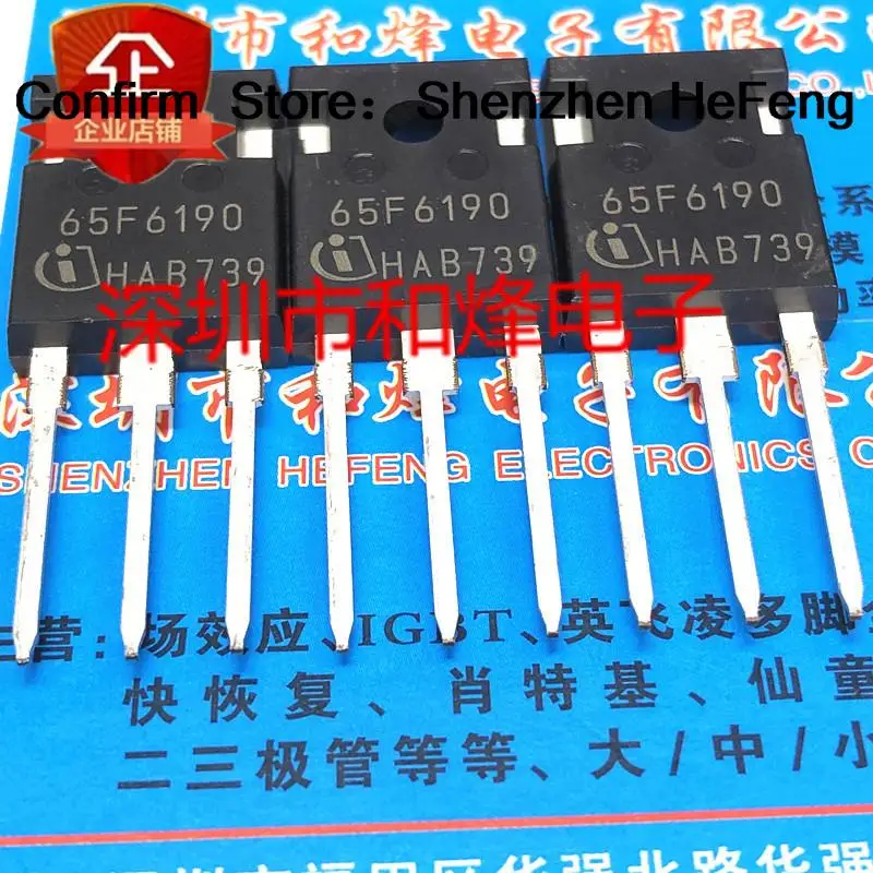 

5PCS-10PCS 65F6190 IPW65R190CFD TO-247 650V 57.2A Really Stock Best Transistor Quick Delivery