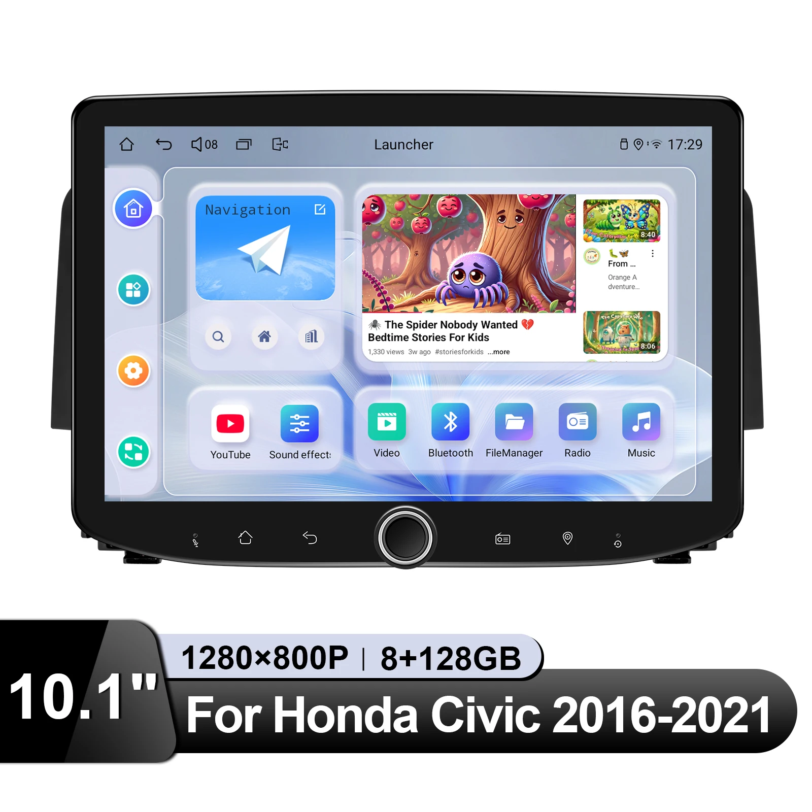 JOYING For Honda Civic 2016-2021 10.1