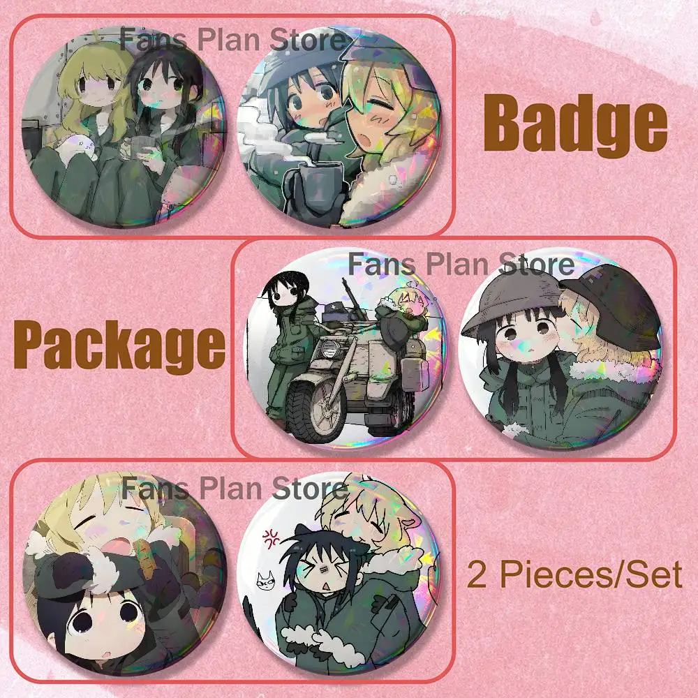 G-Girls Last Tour 2-piece Set Pins Backpack Clothes Jewelry Accessories Cartoon Round Brooch Button Badge Fans Collection Gifts