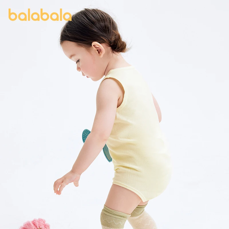 Balabala Baby Clothes Newborn  2024 Summer New Baby Onesies Pajamas Skin-friendly Elastic and Comfortable