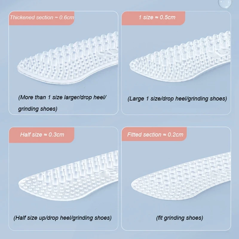 Rutschfeste Silikon-Fersenaufkleber, Fersengriffe für Damen und Herren, rutschfeste Fersenkissen, Einsätze, Pads, Fuß- und Fersenpflegeschutz, 1 Paar