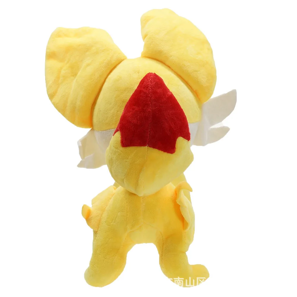 30CM Pokemon Fennekin Kawaii Cartoon Doll Cute Soft Elf Toys Pillow Room Decor Surprise Birthday Gift For Kids Fans