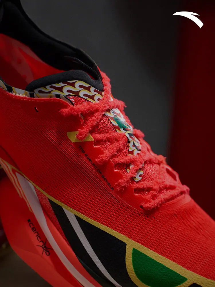 ANTA C10 PRO 2ST RED XINGSHI PEISE Men's professional marathon carbon plate running shoes