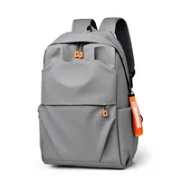 Men's and Women's Backpack New High Capacity Solid Color Business Travel Computer Backpack Student Backpack
