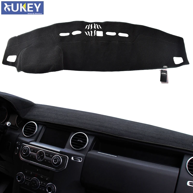 Xukey Dashboard Cover Dashmat Dash Mat Sun Shade Dash Board Cover Carpet For Land Rover Discovery 3 2006-2009 Range Rover Sport