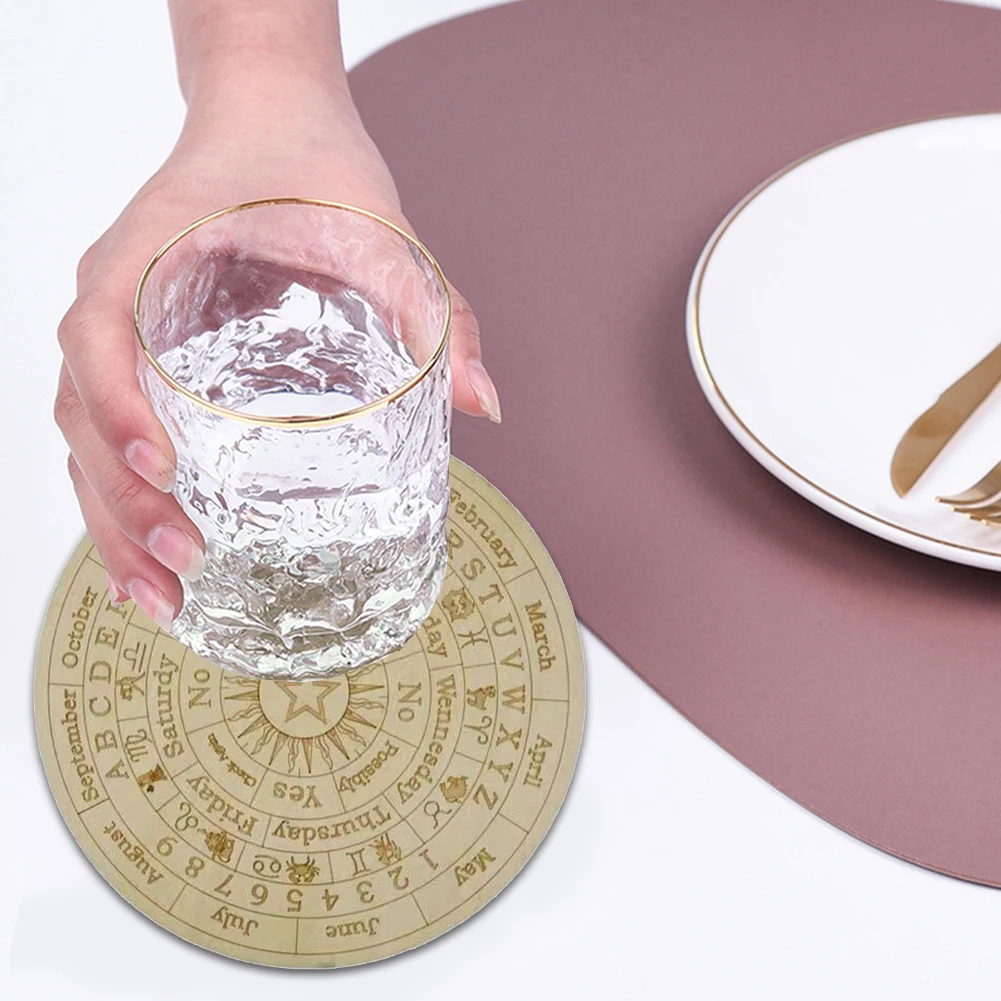 

Астрологическая игра, игровая пластина, резная маятниковая доска для гадания со звездами и луной