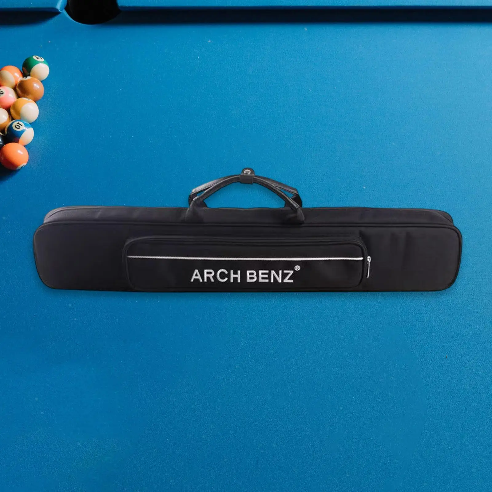 

Чехол для бильярдного кия, принадлежности для взрослых, молния с ручкой, переноска, защита от царапин, для мужчин и женщин, портативная сумка для переноски бильярдного кия для начинающих