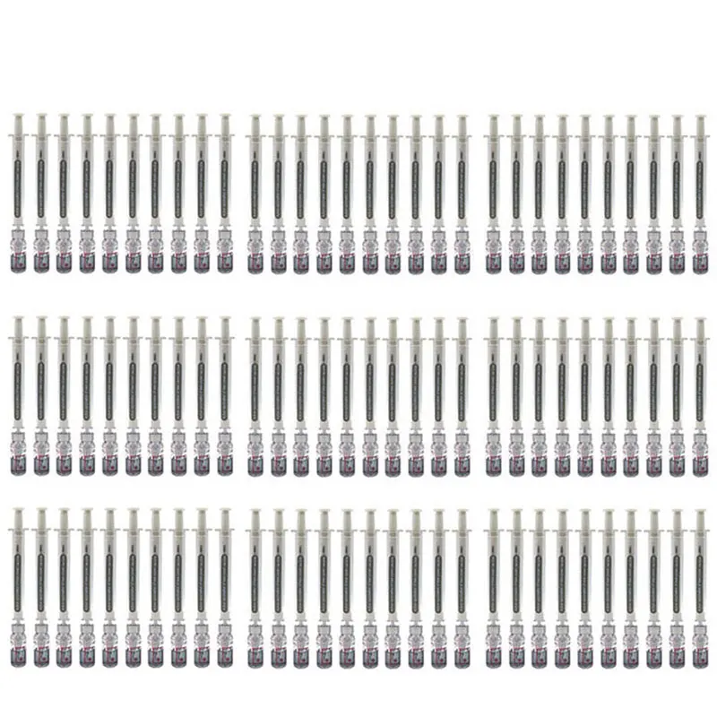 

90Pcs 0.5mm Water Pens Black ink Vaccine Gel Pen Simulation Syringe Neutral Pens School Stationery