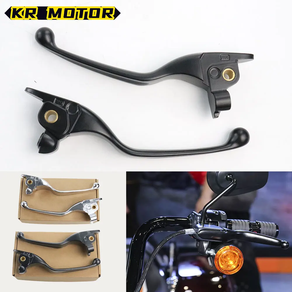 Motorcycle Accessories Handle Brake Clutch Lever Kit For Harley Touring Road King Street Glide Electra Ultra Classic 2017-2020