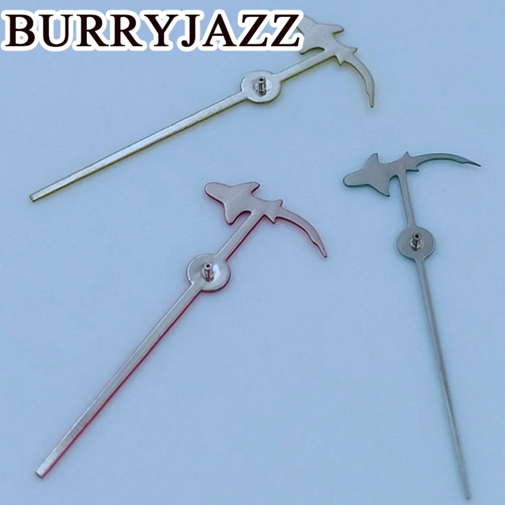 BURRYJAZZ NH35 NH36 NH38 7S26 7S36 4R35 4R36 Watch Single Second Hands Black Blue White Red Yellow Second Hands Hands