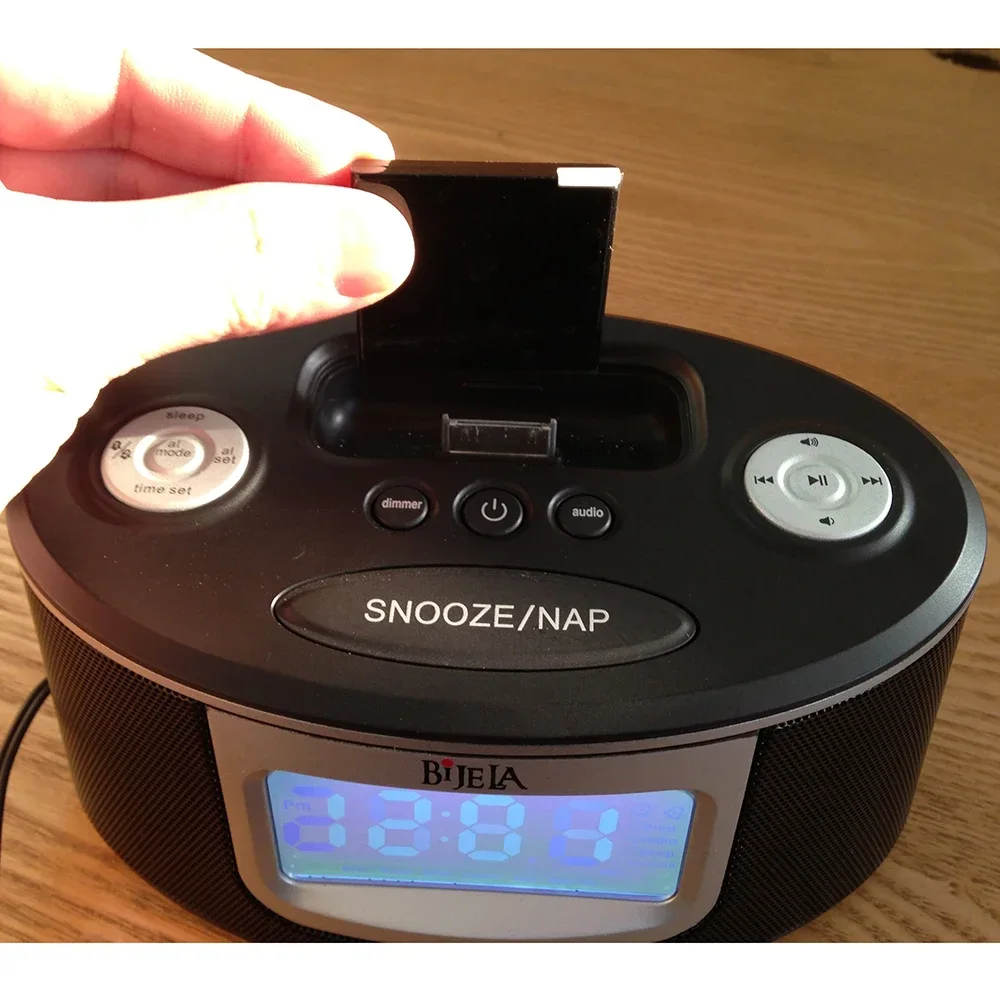 ポータブル 30Pin Bluetooth A2DP 30 ピンステレオオーディオアダプタワイヤレス音楽レシーバーロジクール S135i S315i S715i スピーカー