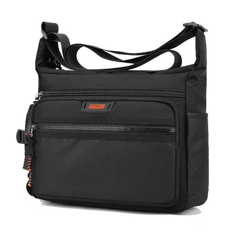 

New Men's Crossbody Bag Casual Versatile Ultra-light Commuter Bag Ox Cloth Travel Busin Large Capaci Single oulder...