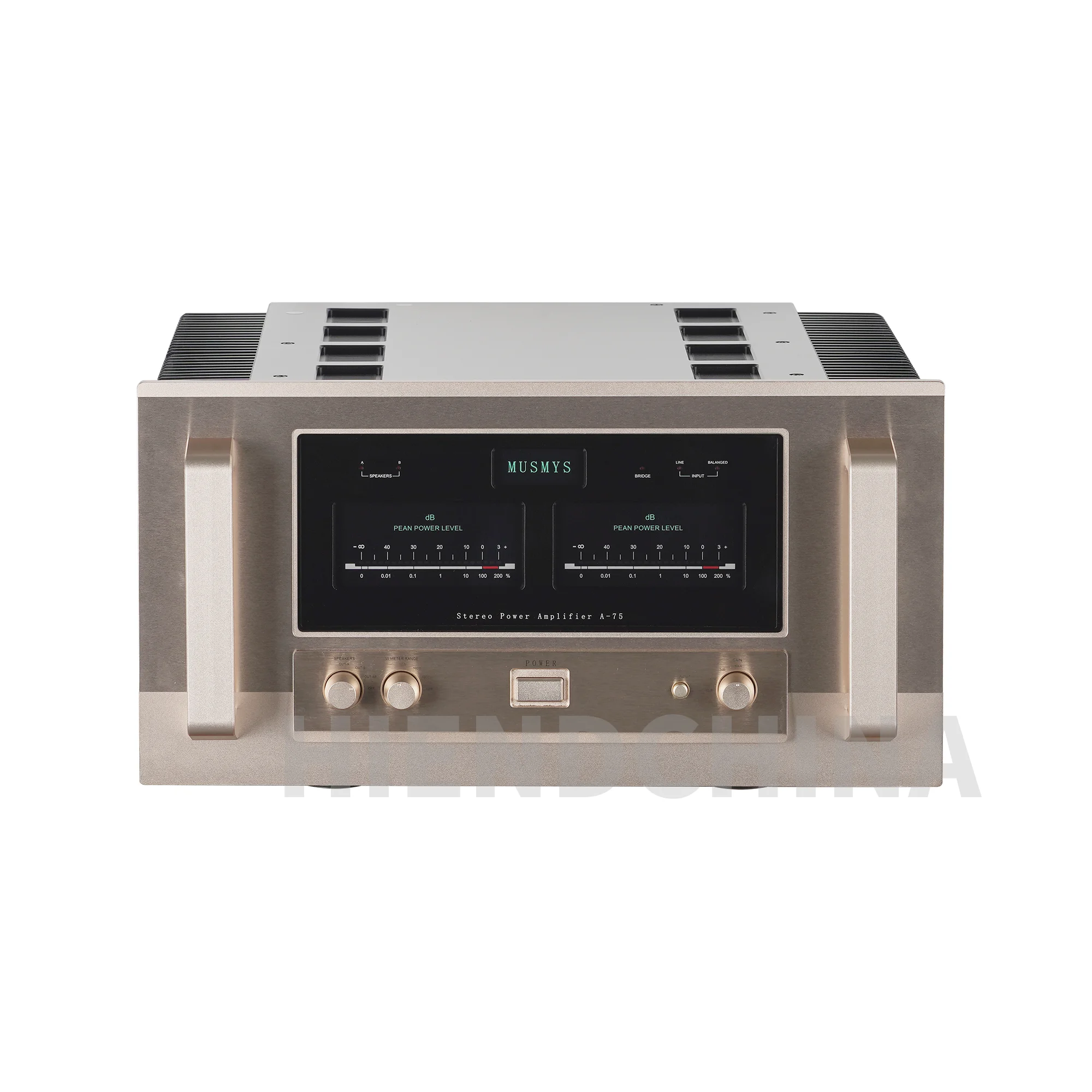 YU-06 MUSMYS Clone A-75 Pure Class A Power Amplifier, Fully Balanced/Stereo 480W-960W, 1-8Ohm 110V/220V HiFi Home Audio Amp