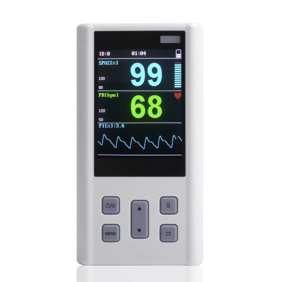 SpO2 Monitoring for Vets Portable Handheld Veterinary Vital Signs Monitor with Pulse Oximeter - High - Accuracy