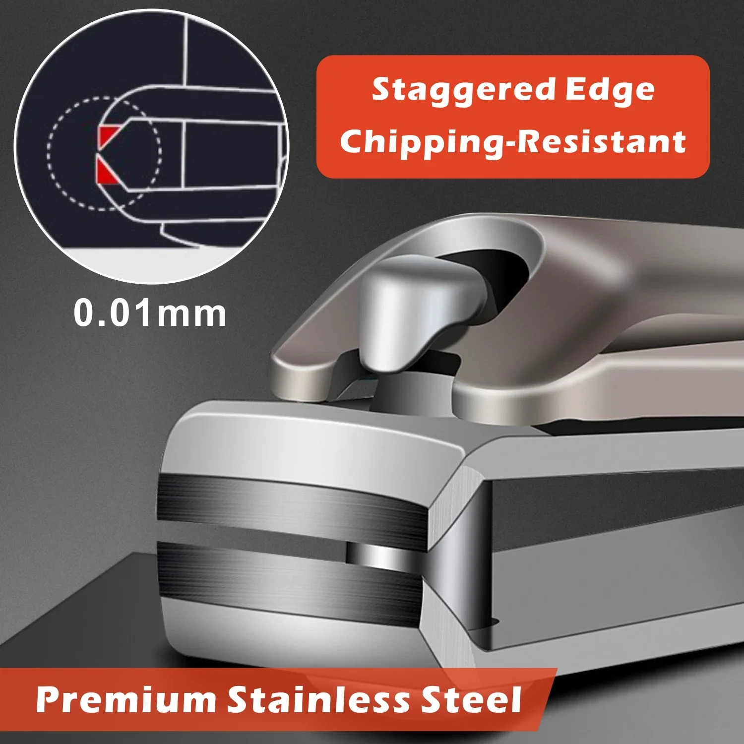 Complete Nail Care Kit: Stainless Steel Toenail & Fingernail Clippers Set, Portable Manicure Tools & Leather Case - Ideal Gift