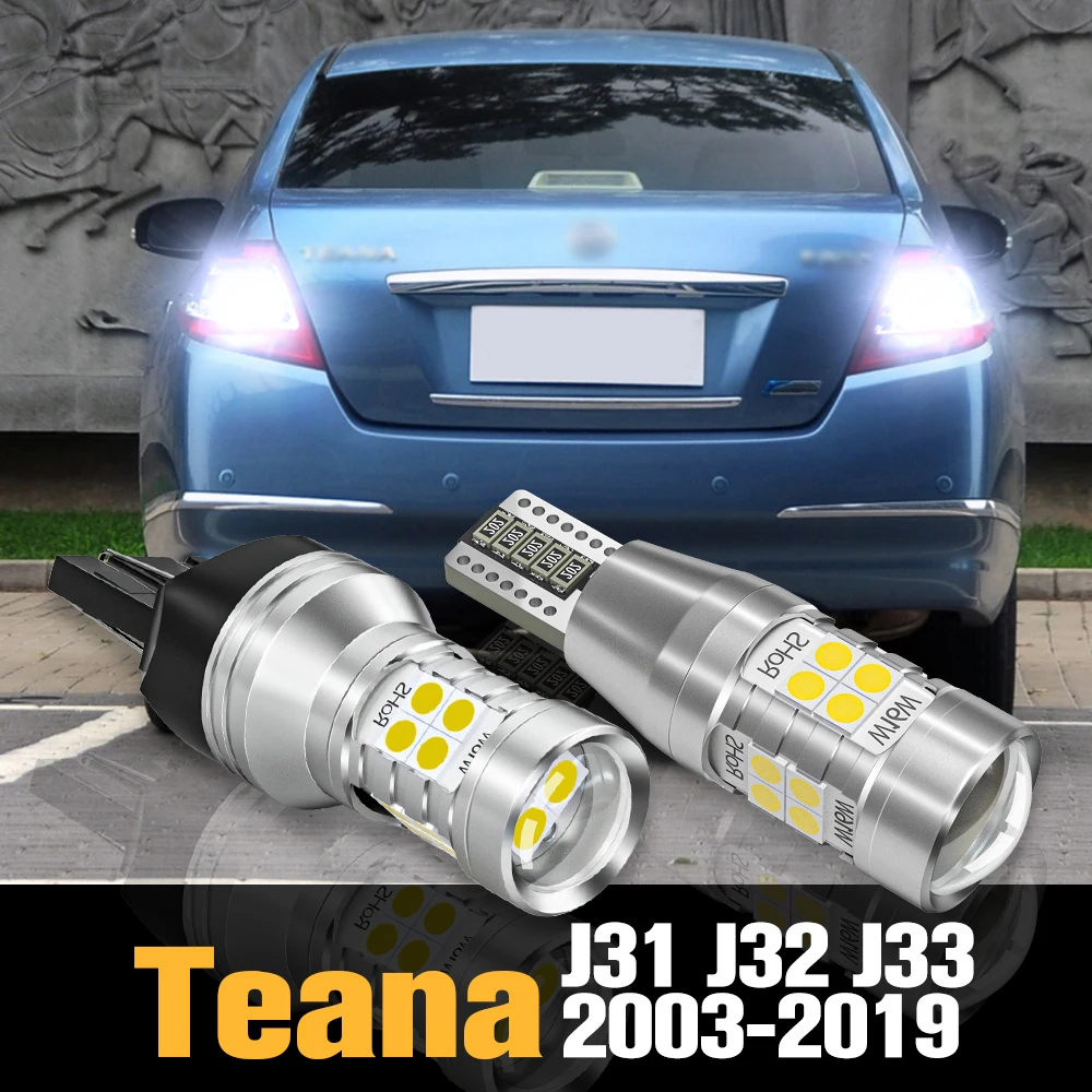 

2pcs Canbus LED Reverse Light Backup Lamp Accessories For Nissan Teana J31 J32 J33 2003-2019 2009 2010 2011 2012 2013 2014 2015