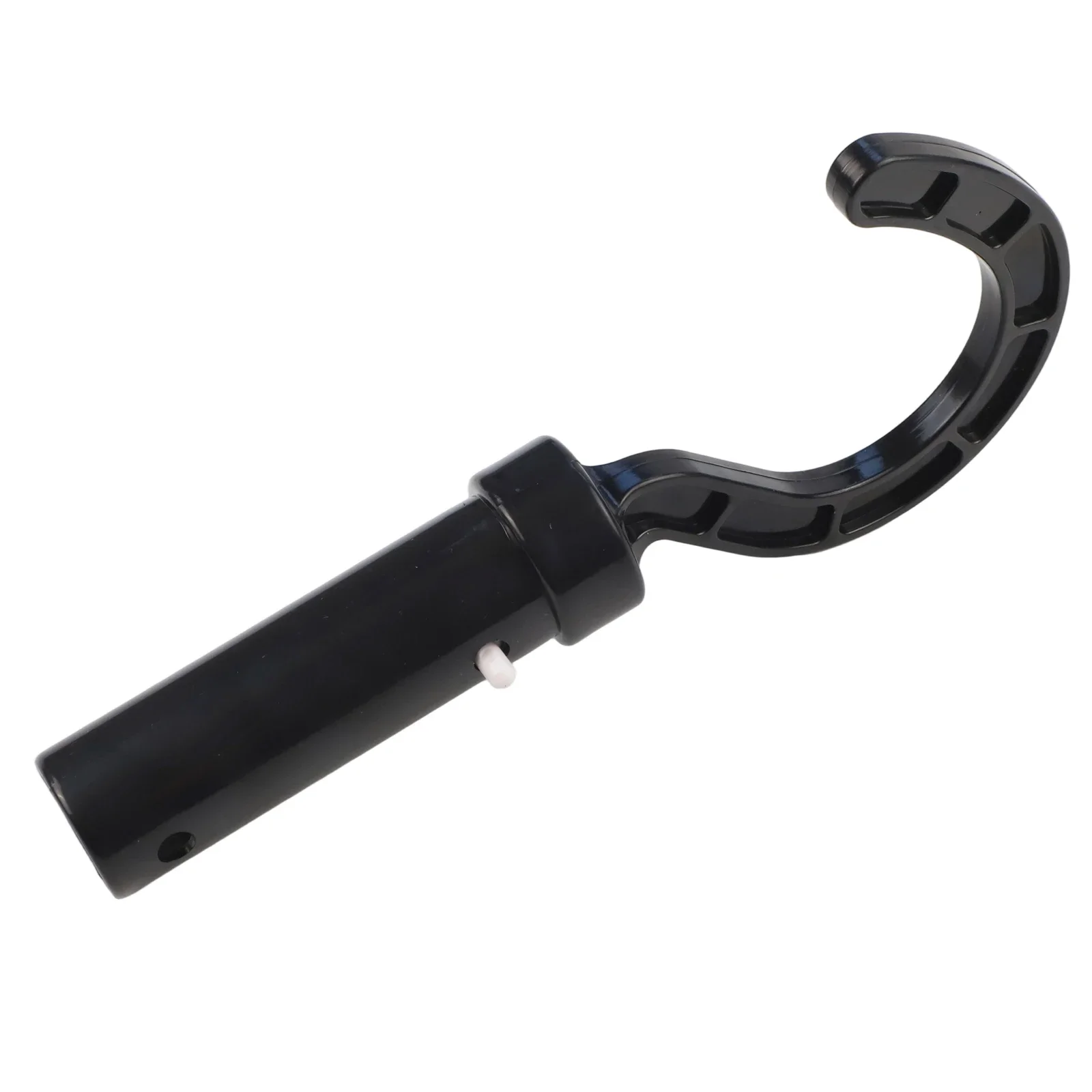 Pool Cleaner Hook for Robotic Vacuum, ABS & PC, 23cm, Fits Standard Telescopic Pole, No-Wet Retrieval, Quick Install