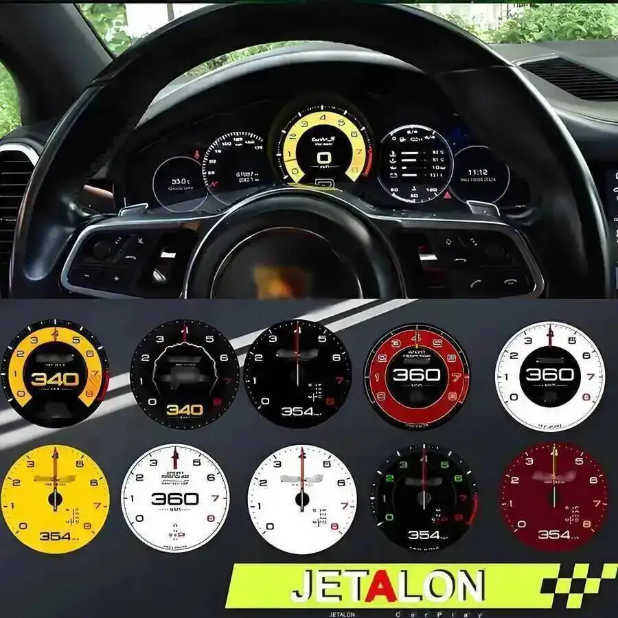 For Porsche Panamera 2010-2016 Dashboard Digital Speedometer Panel LCD Instrument Navigation Cluster Virtual Cockpit Odometer