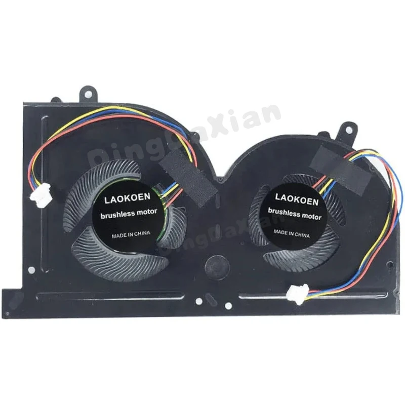 D+Cooling Fan for MSI GS63 GS63VR GS73 GS73VR GS62 GS72 MS-17B1 Stealth Pro Series GPU Fan BS5005HS-U2L1 DC 5V (4-Pin 4-Wire)