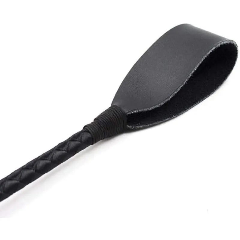 30 см укороченный кнут для верховой езды, нескользящая ручка, компактный кнут из искусственной кожи, кожаный кнут для вечеринок