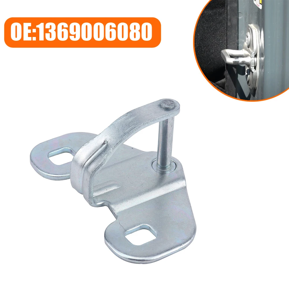 

1Pc Car Exterior Accessories Car Rear Door Catch Striker Car Bottom Silver Latch Lock for Citroen Relay 2006-2014 1369006080