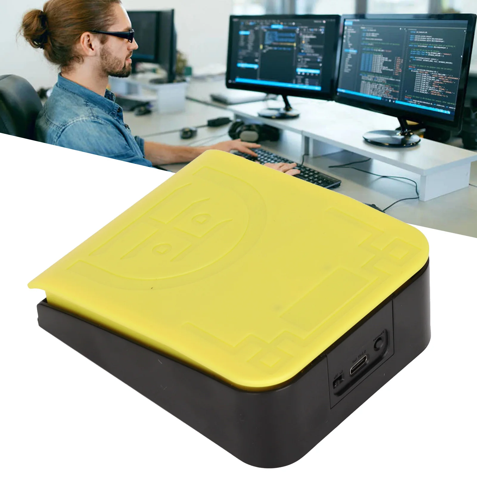 

Одиночная ножная педаль Эргономичный дизайн Многофункциональная одиночная педаль для заводского тестирования для масштабирования для игр