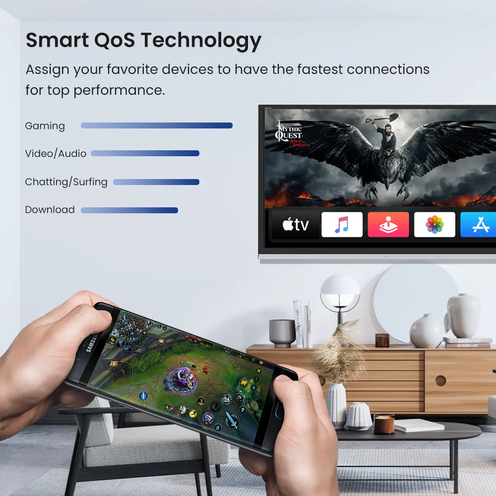 Tenda Mesh WIFI Router Gigabit MW12 AC2100 tri-band MW6 AC1200 dwuzakresowy Router bezprzewodowy Wifi wzmacniacz zasięgu MW5/MW3 Mesh Router