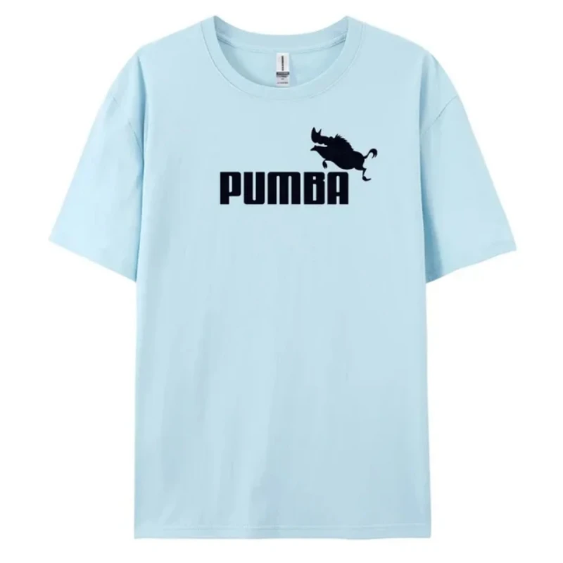 Pumba Cool Printed T-Shirt for Men, Short Sleeve Cotton Tee for Fashionable Style high quality men t shirt male Clothing