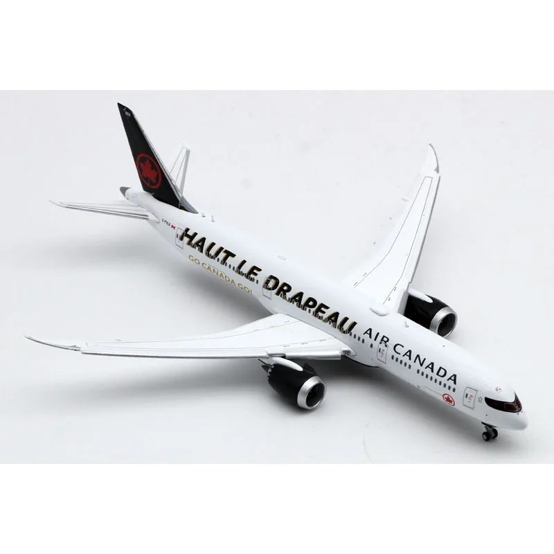 EW4789013A سبيكة تحصيل طائرة هدية JC أجنحة 1:400 الهواء كندا بوينغ B787-9 دييكاست نموذج طائرة C-FVLQ اللوحات أسفل #4