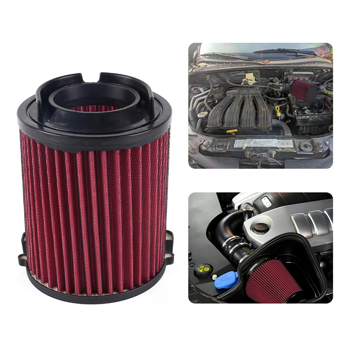 

Car Accessories Air Filter E-2014 for VW Golf Audi 3 High Flow Air Filter—L49A