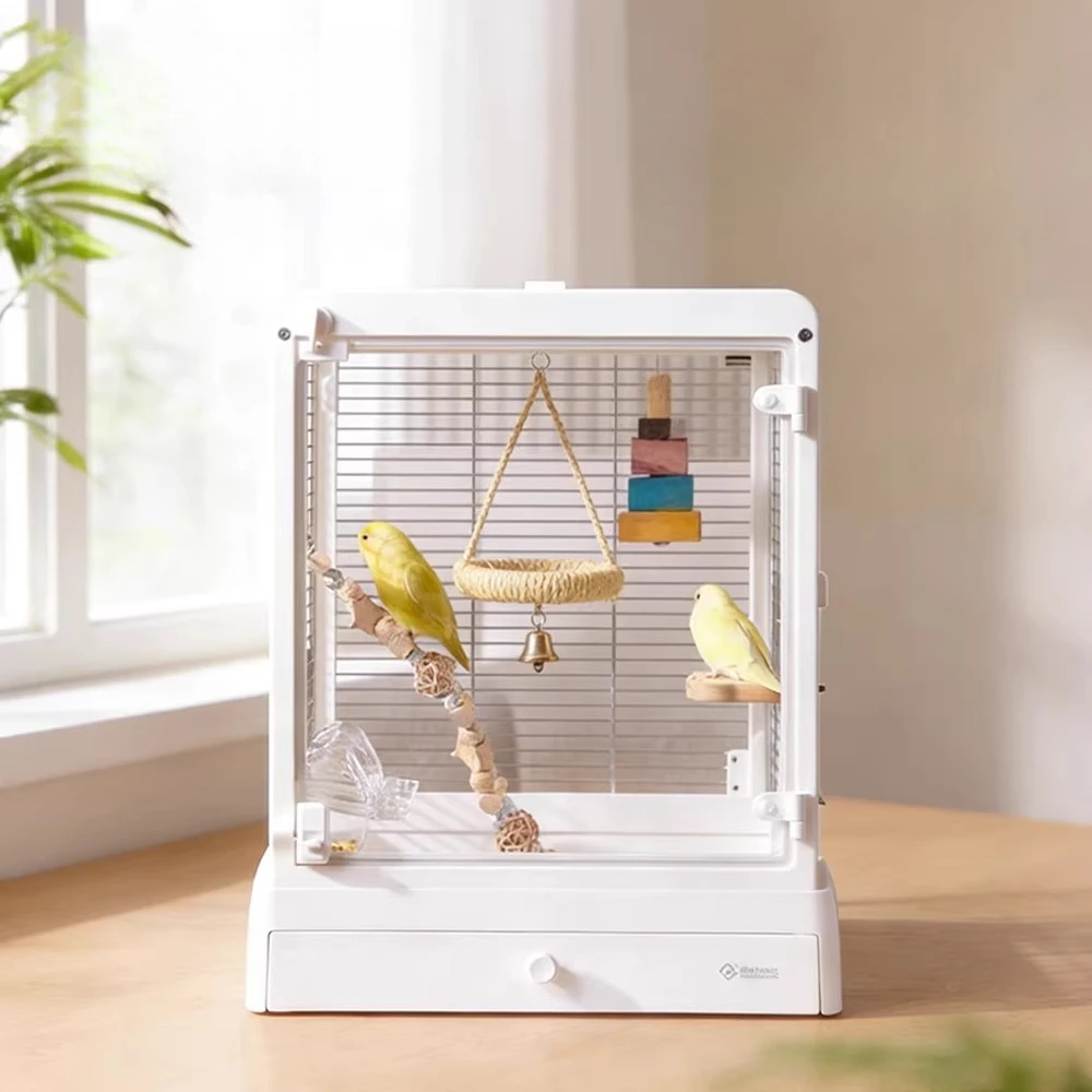 

Large Bird Cages Acrylic Birds Supplies Things Houses Outside Bird Cages Accessories Outdoor Jaula Para Canarios Bird Supplies