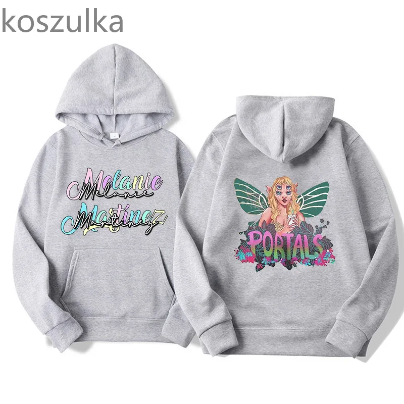 Melanie Martinez Heren Sweatshirt Brief Afdrukken Hoodies Fleece Oversized Truien Mode Unisex Streetwear Kleding met lange mouwen