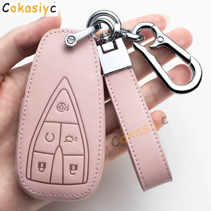 Leather Car Key Cas…