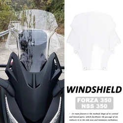 Motorcycle Accessories For HONDA Forza350 NSS350 Forza 350 NSS 350 Windshield Windscreen Front Deflector Wind Screen 2021 - 2023