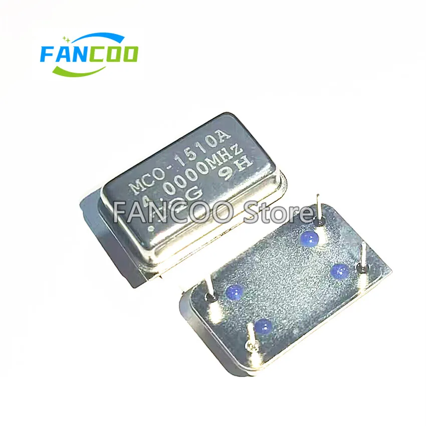 5pcs 4M 4.000M 4MHZ 4.000MHZ Crystal Oscillator Active OSC DIP-4 Rectangle Full Size 3.3V 5V