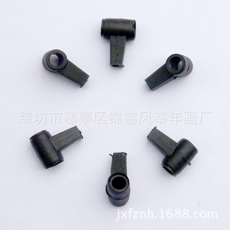 6-delige vliegeraccessoires Diy Rod Frame Connector Plastic onderdelen Vaste Kinte-frames